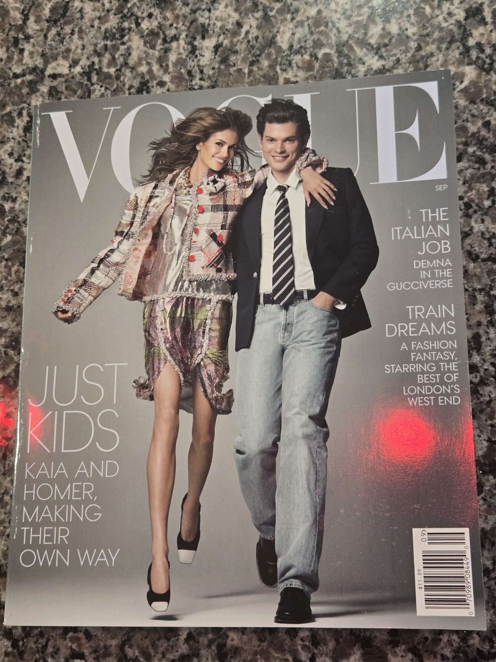 Vogue Newest Edition US Kaia Gerber